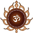 "Om Mantra Chakra Brown" T-Shirt
